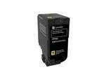 Original Lexmark CS 720 de (74C2SYE) Toner Gelb