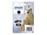 Original Epson Expression Premium XP-610 Series (C13T26014012 / 26) Druckerpatrone Schwarz
