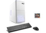 CSL Gaming-PC "Sprint V28124", weiß, Microsoft Windows 11 Home (64 Bit), 16 GB RAM 1.000 GB SSD, Desktop-PCs