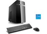 CSL PC "Speed V25129", schwarz, Microsoft Windows 11 Home (64 Bit), 16 GB RAM 1.000 GB SSD, Desktop-PCs, PC