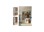 Vicco Kleiderschrank Elmo Sonoma 100 x 200 cm Set mit 2 Teile