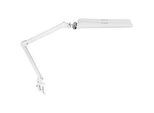 LED-Klemmleuchte MAULcraft duo, 2 Köpfe, Leistung 22 W, dimmbar, um 360° drehbar, 2860 lm, Klemmweite 63 mm, weiss