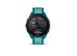 Smartwatch GARMIN "Forerunner 165 Music", türkis, blau, Smartwatches