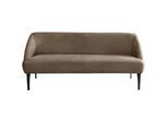Moderano Sitzbank , Braun , Textil , 217x85x72 cm , Stoffauswahl, in verschiedenen Größen erhältlich , Esszimmer, Bänke, Sitzbänke
