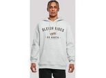 Kapuzenpullover F4NT4STIC "Schlittenfahren Weihnachten Christmas", Herren, Gr. 4XL, grau (erdgrau), Obermaterial: 65% Baumwolle, 35% Polyester, casual, slim fit, Langarm, Pullover, Weihnachten, Geschenk, Logo