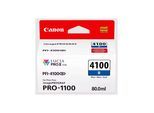 Original Canon imagePROGRAF Pro 1100 (6786C001 / PFI-4100B) Druckerpatrone Blau
