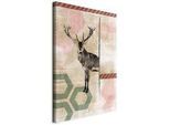 artgeist Keilrahmenbild , Hellrosa, Beige , Textil, Holzwerkstoff , rechteckig , 40x60x1.2 cm , Keilrahmen , Bilder & Rahmen, Bilder, Leinwandbilder