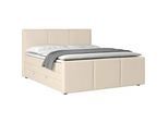 Boxspringbett Bologna ca. 180x200 cm Creme