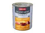 animonda GranCarno Sensitiv Nassfutter Hund Adult, Pute & Kartoffel 6x800 g
