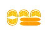 Canvas-Coupon "Orange", orange