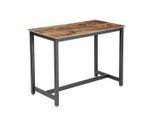 Boxxx Bartisch, Braun, Schwarz, Metall, Holzwerkstoff, teilmassiv, 60x90x120 cm, Esszimmer, Tische, Stehtische