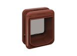 Petmate Microchip Cat Flap - Brown