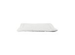 Trixie Farello lying mat plush/wooven fabric 90 × 65 cm white-grey/grey