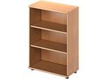Schäfer Shop Genius Regal TETRIS WOOD, 3 OH, Höhe inkl. Gleiter, B 800 mm, Buche-Dekor