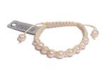 Perlenarmband ADELIA´S "Damen Perlenschmuck Süsswasser Perlen Armband", weiß, Armbänder, Damen, Perlenarmband, Damen Perlenschmuck