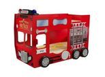 Livetastic Autobett , Rot , Textil , Buche , vollmassiv , Höhe ca. 10 cm , 90x190 cm , Babymöbel & Kindermöbel, Kinderzimmer & Jugendzimmer, Kinderbetten, Kinderbetten & Jugendbetten