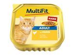 MultiFit Nassfutter Katze Adult, in Sauce, Huhn 64x100 g