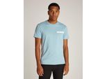 Calvin Klein Rundhalsshirt »NY CHEST BOX LOGO T-SHIRT«, mit Logoprint