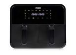 PRINCESS Heissluftfritteuse "182068 Double Basket Airfryer 8 l", schwarz, Fritteusen, Heissluftfritteuse