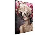 artgeist Keilrahmenbild , Braun, Pink , Holz, Textil , Kiefer , rechteckig , 60x90x1.2 cm , Keilrahmen , Bilder & Rahmen, Bilder, Leinwandbilder