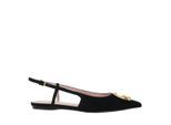 Coccinelle Ballerinas - Coccinelle C-Me Suede - Gr. 40 (EU) - in Schwarz - für Damen