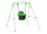Babyschaukel, Kinderschaukel, für 6-36 Monate, für Indoor & Outdoor, Grün