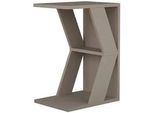 Livetastic Beistelltisch , Beige , Holzwerkstoff , 30x57x40 cm , Stauraum , Wohnzimmer, Wohnzimmertische, Beistelltische