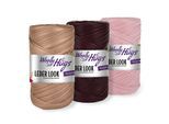 Woolly Hugs Wolle Leder Look & Leder Look Glitter