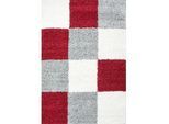 Hochflorteppich Life Rot ca. 160x230cm