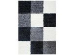 Hochflorteppich Life Schwarz ca. 200x290cm