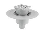 VIEGA Advantix Badablauf - Modell 4926 - Ablauf senkrecht - DN50 - Aufsatz 100 x 100 mm - 556 914