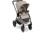ABC Design Kinderwagen , Beige , Textil , 108x60 cm , EN 1888 , Feststellbremse, Fußstütze abklappbar, Federung, kugelgelagerte Räder, Verdeckung abnehmbar, 5-Punkte-Gurt, für Babyschale geeignet, Griff in Lederoptik, Transportsicherung, Sitz umsetzbar, abnehmbarer Schutzbügel , Baby on Tour, Kinderwagen, Kombikinderwagen
