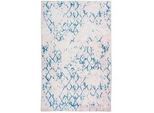 Xxxl Läufer , Blau, Weiß , Textil , Vintage , rechteckig , 80x150 cm , pflegeleicht , Teppiche und Böden, Teppiche, Teppichläufer, Läufer