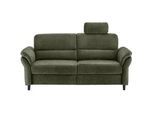 Livetastic 3-Sitzer-Sofa , Olivgrün , Textil , Buche , 192x90x89 cm , Made in Eu , Rücken echt, motorische Relaxfunktion, Armteil links, Armteil rechts, USB-Anschluss, Herz-Waage-Funktion, USB-C-Anschluss , Wohnzimmer, Sofas & Couches, Sofas, Textilsofas