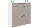 borchardt Möbel Schuhschrank »Oliva«, Breite 89 cm, hängend, mit 2 Doppeltrommel und 1 Schubkasten