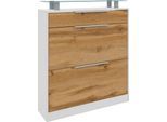 borchardt Möbel Schuhschrank »Oliva«, Breite 89 cm, stehend, mit 2 Doppeltrommeln und 1 Schubkasten