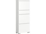 INOSIGN Schuhschrank »Skoskap, Tiefe 27cm, 3 Klappen, 1 Schubkasten, Platz für 9 Schuhpaare«, Schuhkipper, Schuhkommode, Schuhregal, Kommode, Anrichte