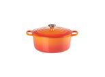 Le Creuset - Cocotte rotonda 24 cm 4.2L Orange