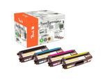 Peach B421 4 Toner (bk, c/m/y) ersetzt Brother TN-421 für z.B. Brother DCPL 8410 CDW, Brother MFCL 8690 CDW, Brother DCPL 8410 CDN (wiederaufbereitet)
