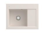 Villeroy und Boch Subway 45 Compact Einbauspüle 331200KR Einbauspüle links, 650 x 510 mm, crema CeramicPlus