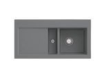 Villeroy und Boch Subway 60 Einbauspüle 671200SL Spülbecken rechts, 1000x510mm, stone CeramicPlus