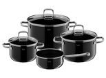 Silit Topf-Set »Elegance Line 16 cm/20 cm/24 cm, Schwarz«, Keramik