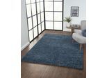 Myflair Möbel & Accessoires Hochflor-Teppich »My Shaggy«, rechteckig, 37 mm Höhe, Shaggy, Uni-Farben, leicht glänzend,...
