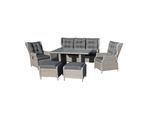 bellavista Luxus Dining Lounge "Canelli" braun - Home & Garden®