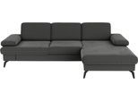 sit&more Ecksofa »Morris L-Form, inkl. Sitztiefenverstellung«, wahlweise mit Armteilverstellung, Bettfunktion & Bettkasten