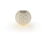 STT LED Gartenleuchte »Ball Solar Antic 30 cm Weiss«