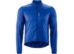 Fahrradjacke GONSO "Road Jacket Wind M", Herren, Gr. S, blau (dunkelblau), 100% Polyester, Rundhals, Langarm, Jacken, Herren Radjacke, atmungsaktive Rennrad-Windjacke, Funktionsjacke
