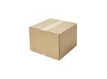 ratioform economy Wellpapp-Faltkarton, Länge 200 - 299 mm, LxBxH 275 x 250 x 200 mm, Palette mit VE 600 Stk
