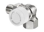 Oventrop Baureihe AV 9 Thermostatventil 1183471 DN 10, Winkel/Eck, rechts, Messing vernickelt