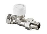 Oventrop Baureihe AV 9 Thermostatventil 1183806 DN 20, Durchgang, Messing vernickelt